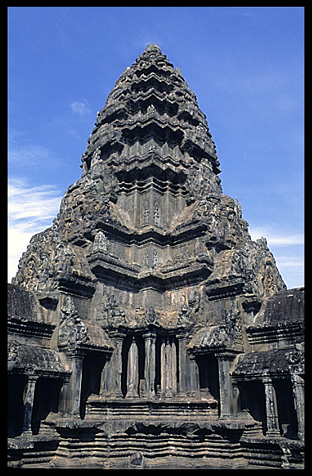 Angkor Wat's central tower.