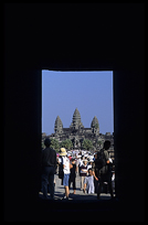 The towers of Angkor Wat. Siem Riep, Angkor, Cambodia