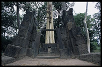 An old temple inside Banteay Srei. Siem Riep, Angkor, Cambodia