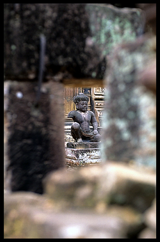 Banteay Srei is decorated with some of the finest carvings seen anywhere on the planet.