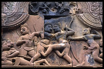 Banteay Srei is decorated with some of the finest carvings seen anywhere on the planet. Siem Riep, Angkor, Cambodia