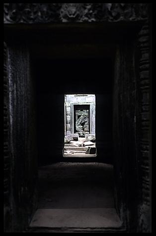 The ruins of Ta Phrom.