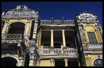 One of the many French-built buildings in central Phnom Penh. Cambodia