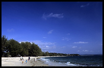 Empty stretches of beach at Sihanoukville.