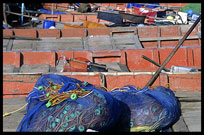 A fishing community near Sihanoukville.