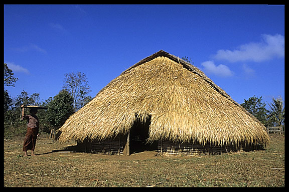 Pnong village near Sen Monorom, Cambodia