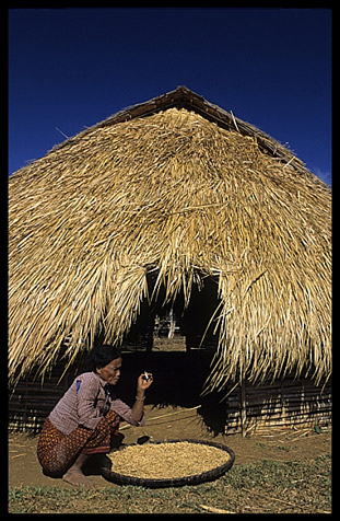 Pnong village near Sen Monorom, Cambodia