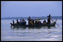 Crossing the Mekong River, Kratie, Cambodia