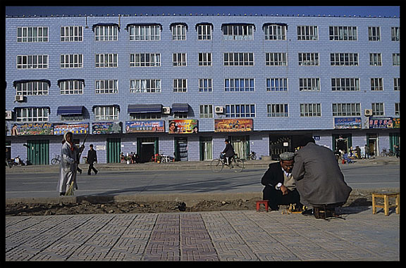 Kashgar's new part of town. Kashgar, Xinjiang, China