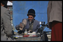 Portrait of Uyghur man. Kashgar, Xinjiang, China