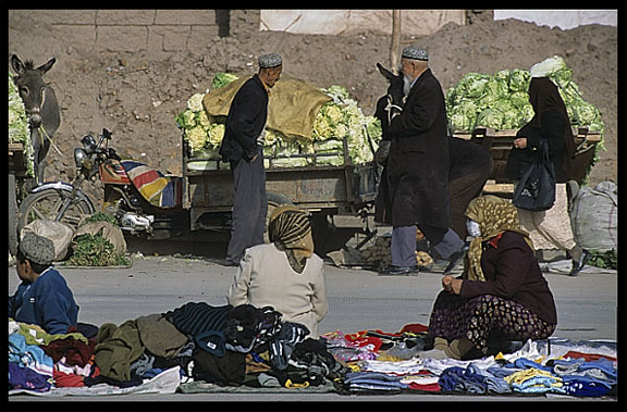 Sunday Market. Kashgar, Xinjiang, China