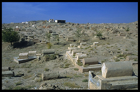 Tombs at Mahmut Kashgari. Kashgar, Xinjiang, China