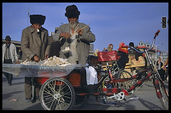 Sunday Market. Hotan, Xinjiang, China