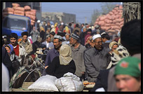 Sunday Market. Hotan, Xinjiang, China