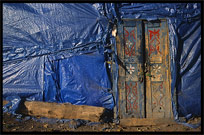 Detail of a Yurt at Heaven Pool or Heavenly Lake (Tian Chi). Urumqi, Xinjiang, China