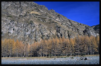 Heaven Pool or Heavenly Lake (Tian Chi). Urumqi, Xinjiang, China