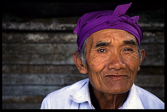 A Balinese citizen of Singaraja.