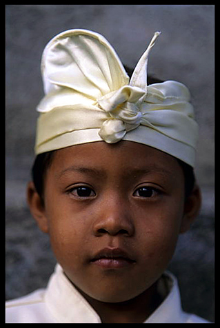 A portrait of a local youngster.