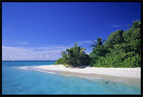 A holiday on one of the many Maldives islands offers good all inclusive hotels on resorts with white sand beaches.