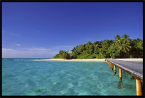 A holiday on one of the many Maldives islands offers good all inclusive hotels on resorts with white sand beaches.