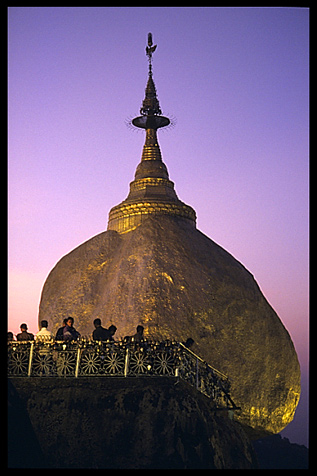 Magic and devotion at the incredible balancing boulder stupa in Kyaiktiyo.