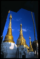 Shwedagon Paya is a maze of shrines and images. 