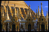 Shwedagon Paya is a maze of shrines and images.