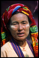 A tribeswoman on Kalaw's market.