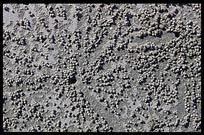 Patterns in the sand on Ngapali beach.