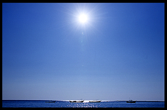 Fishing boats at Ngapali.