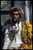A portrait of a Pashtun tribesman, the world’s largest autonomous tribal society. Quetta, Pakistan