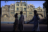 One of the many beautiful buildings in Multan, Pakistan