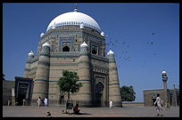 The mausoleum of Sheikh Rukn-i-Alam. Multan, Pakistan
