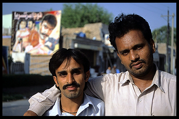 Portrait of two Pakistani men. Multan, Pakistan