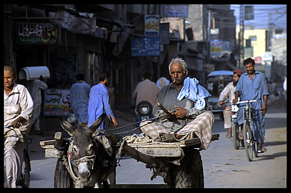 A donkey car. Multan, Pakistan