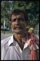 A portrait of a Pakistan man. Taxila, Pakistan