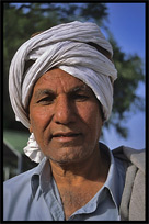 A portrait of a Pakistan man. Taxila, Pakistan