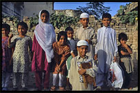 Portrait of Pakistani children. Taxila, Pakistan