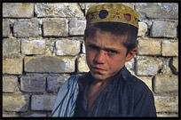 A young boy at the local mosque. Taxila, Pakistan