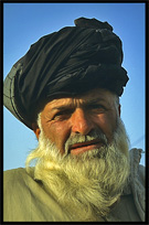 Portrait of a shepherd. Taxila, Pakistan