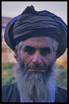 Portrait of an old Pakistani. Taxila, Pakistan