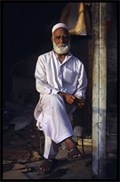 Portrait of a Pakistani man. Taxila, Pakistan