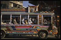 Colourful Pakistani transport. Peshawar, Pakistan