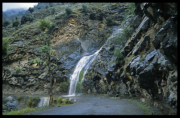 The Karakoram Highway (KKH), a demanding but very spectacular road.  Pakistan