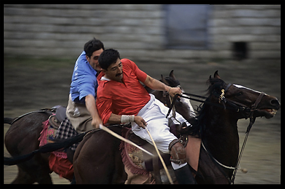 Polo, the most popular sport in northern Pakistan. Gilgit, Pakistan