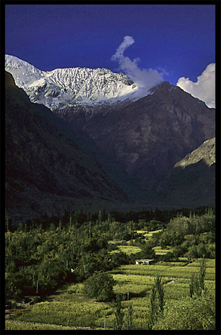 Spectacular vista's along the Karakoram Highway, Pakistan