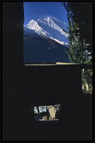 Hunza Valley and Rakaposhi (7790m). Karimabad, Hunza, Pakistan