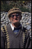 Portrait of a Hunzakut man. Karimabad, Hunza, Pakistan