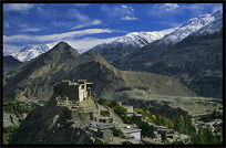 The Baltit Fort in the middle of the Hunza Valley. Karimabad, Hunza, Pakistan