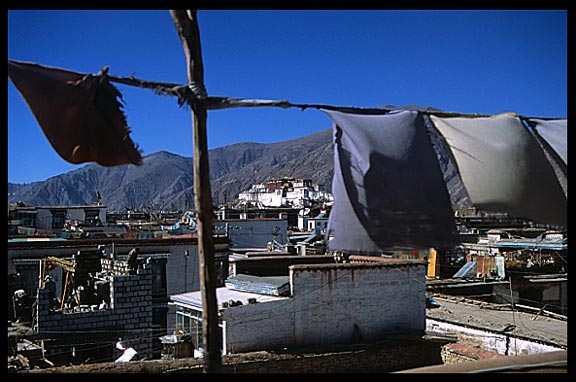 The Potala, prayer flags, new buildings, old buildings, a bit of everything.